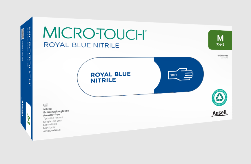 MICRO-TOUCH® Royal Blue Nitrile