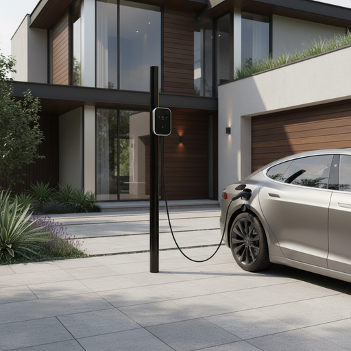 ChargeStorm Connected, Stange 60 x 2.25 x 1500mm, schwarz lackiert - BIV