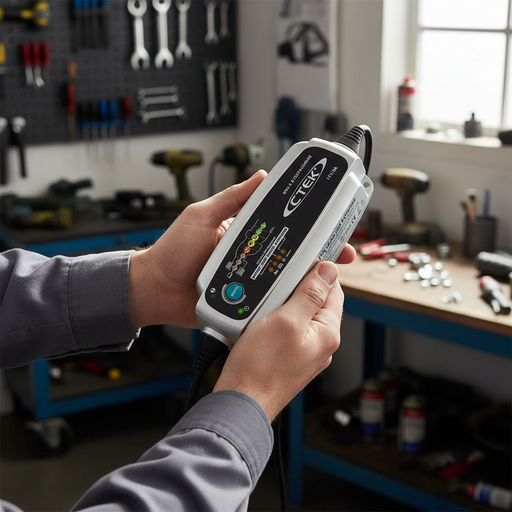 CTEK MXS 5.0 Test&Charge with background