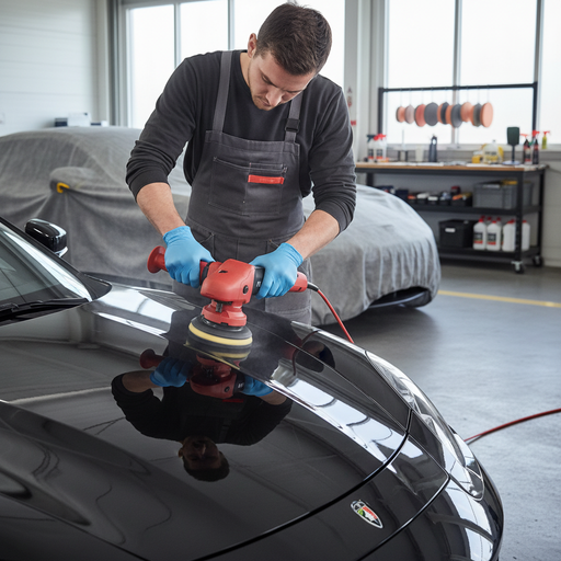 FLEX PE 14-3 125 polisher with model