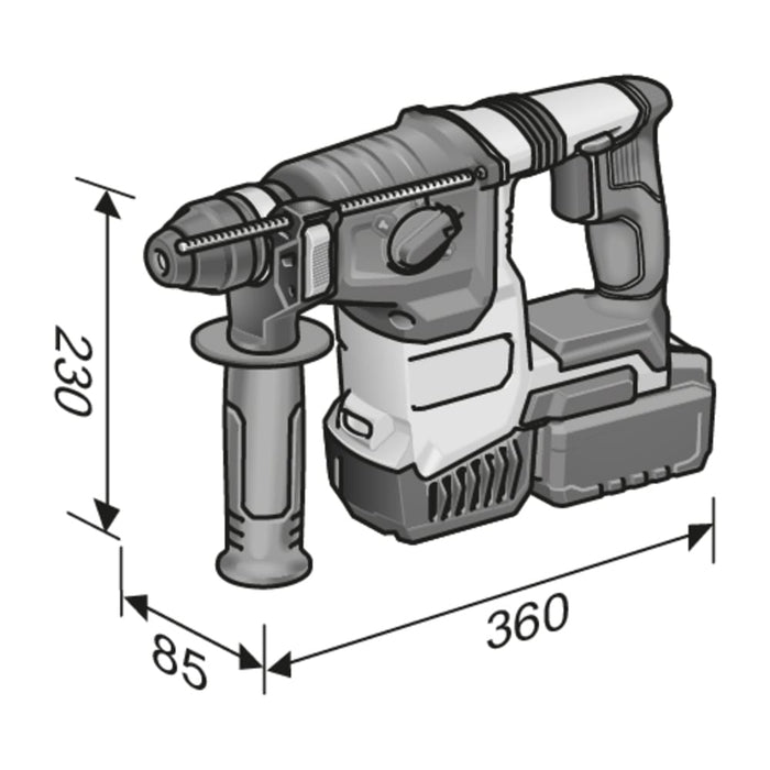 FLEX CHE 2-26 18.0-EC C Kombi-Bohrhammer
