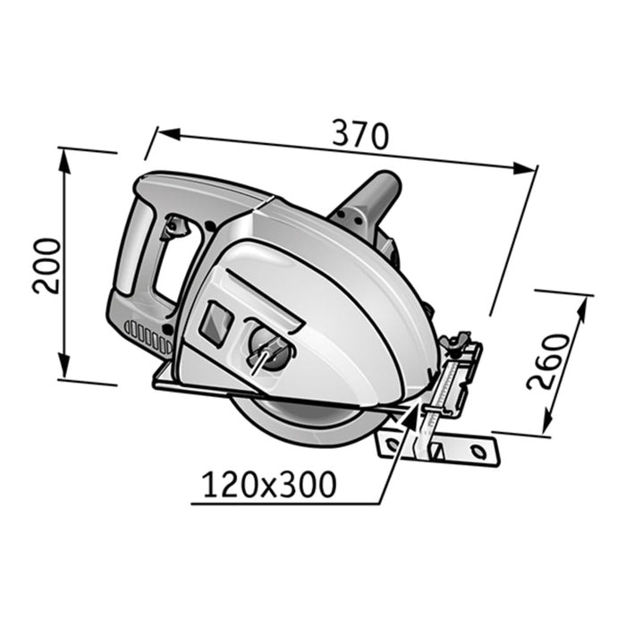FLEX Metall Handkreissäge CSM 4060 230/CEE