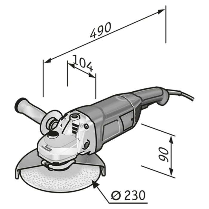 FLEX Winkelschleifer L 21-6 230 230/CEE