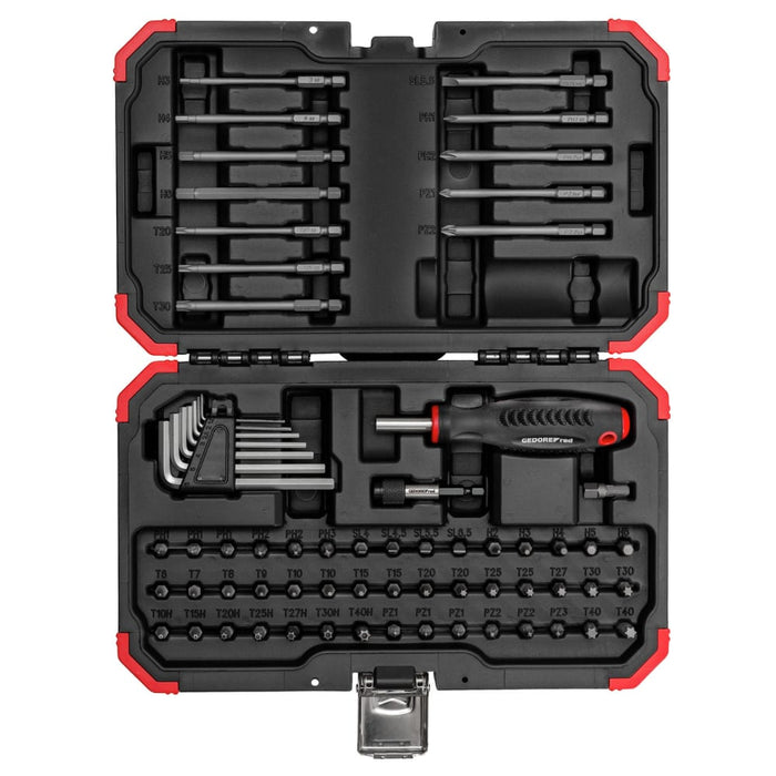GEDORE RED Bit-Satz 1/4 67tlg BMC