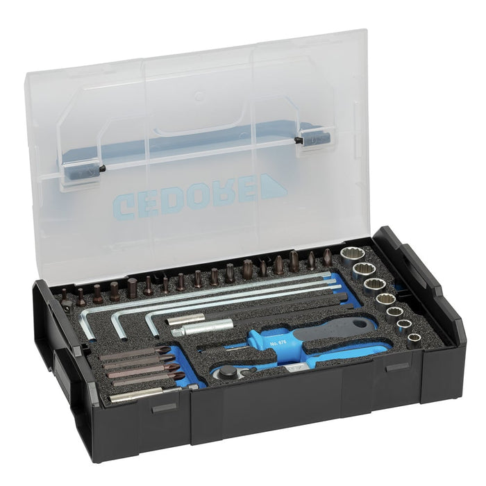 GEDORE Bit-Satz 1/4" FLEX mit Bit-Knarre, 38-tlg