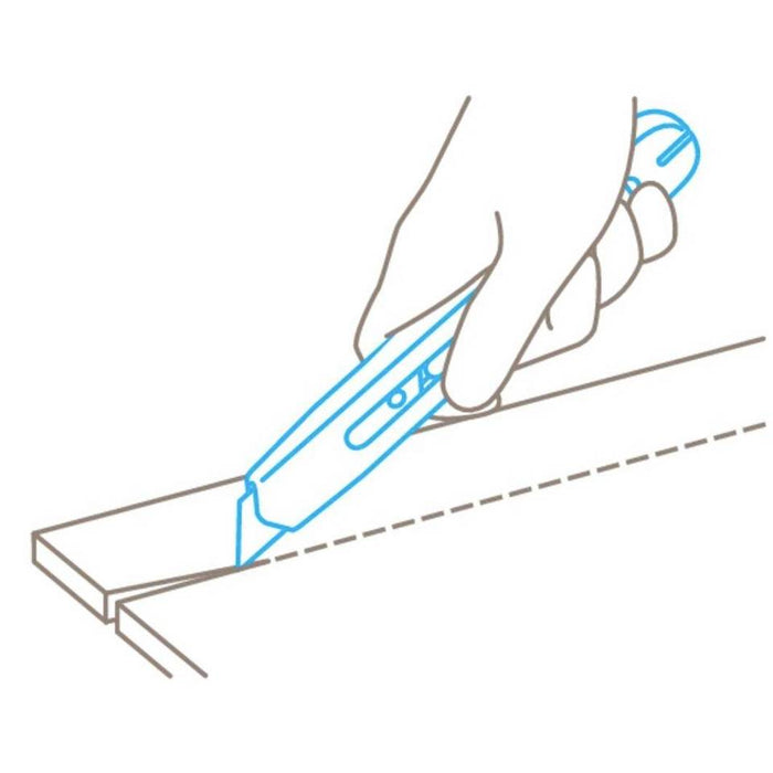 MARTOR 46200.08 Cuttermesser ARGENTAX CUTTEX 18 MM mit ABBRECHKLINGE 77 1 St.