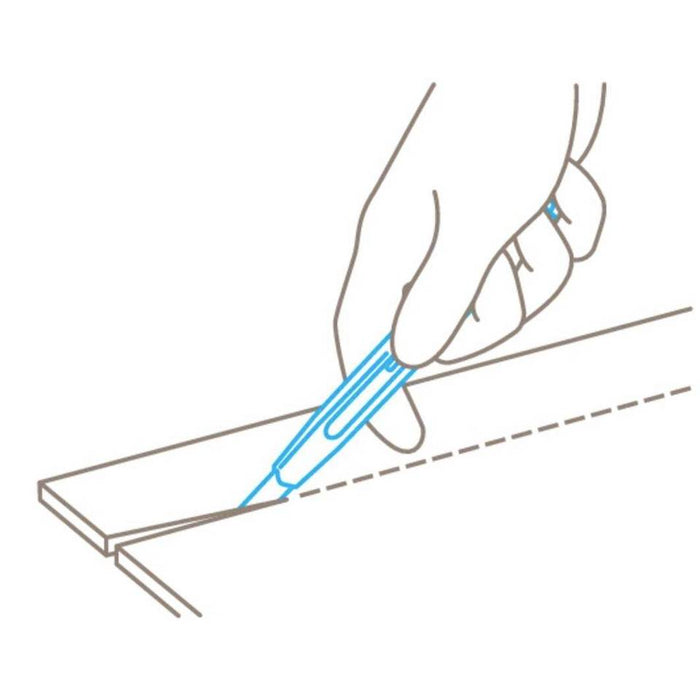 MARTOR 46102.08 cutter knife ARGENTAX CUTTEX 9 MM with polystyrene blade 86 1 piece.