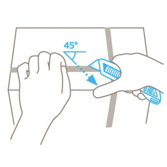 MARTOR 50000110.02 Sicherheitsmesser SECUNORM 500 mit TRAPEZKLINGE 65232 1 St.