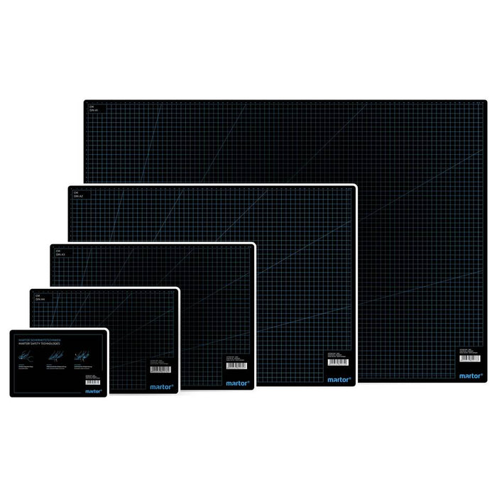 MARTOR Schneidematte Kunststoff (L x B x H) 870 x 620 x 3 mm Schwarz 1 St.