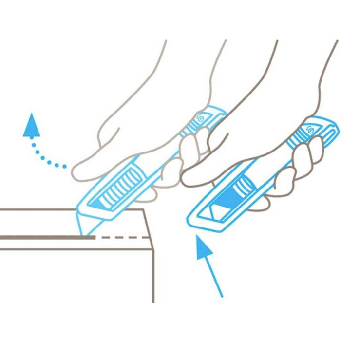 MARTOR 50000610.02 Sicherheitsmesser SECUNORM 500 mit TRAPEZKLINGE 5232 1 St.