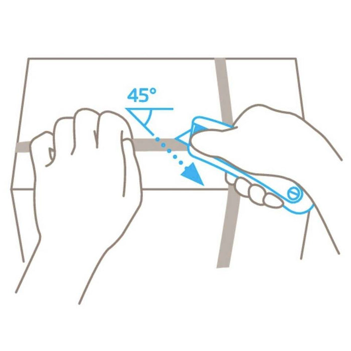 MARTOR 11600102 Sicherheitsmesser SECUPRO MEGASAFE mit TRAPEZKLINGE 99 1 St.