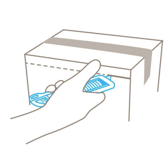 MARTOR 50000610.02 Sicherheitsmesser SECUNORM 500 mit TRAPEZKLINGE 5232 1 St.
