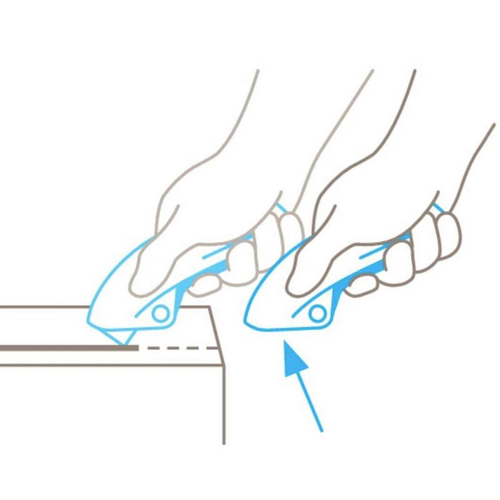 MARTOR 12400102 Sicherheitsmesser SECUPRO MERAK mit INDUSTRIEKLINGE 92 1 St.