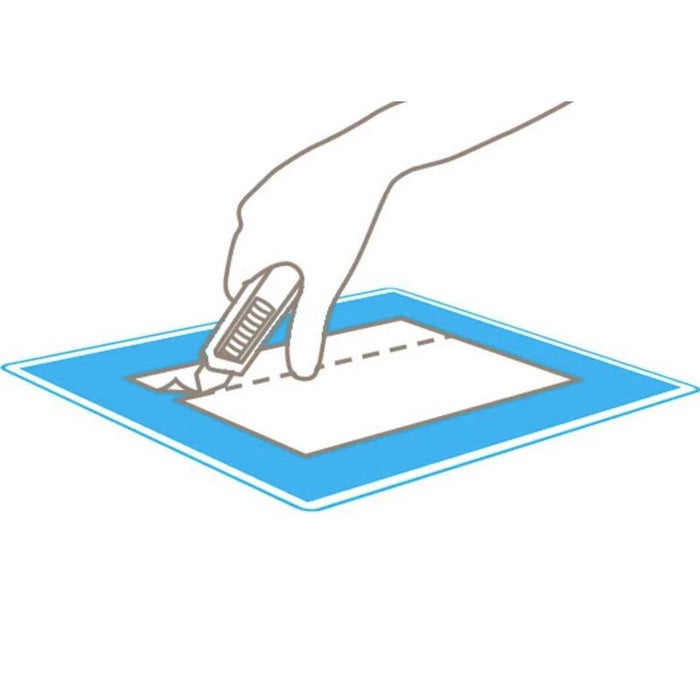 MARTOR Schneidematte Kunststoff (L x B x H) 210 x 148 x 3 mm Schwarz 1 St.