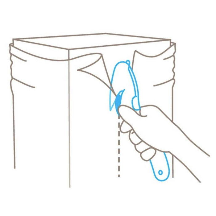 MARTOR 12100102 Sicherheitsmesser SECUMAX EASYSAFE mit INDUSTRIEKLINGE 45 1 St.