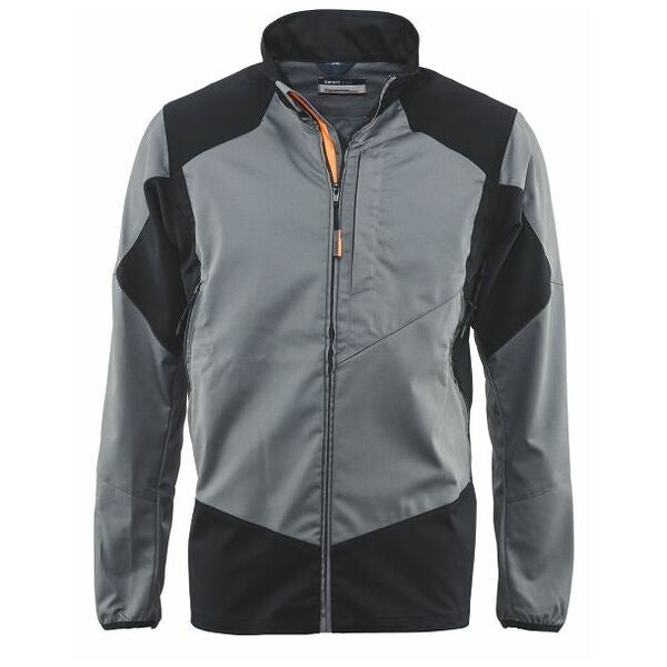 Bundjacke Service, grau / schwarz, Unisex-Größe: 3XL