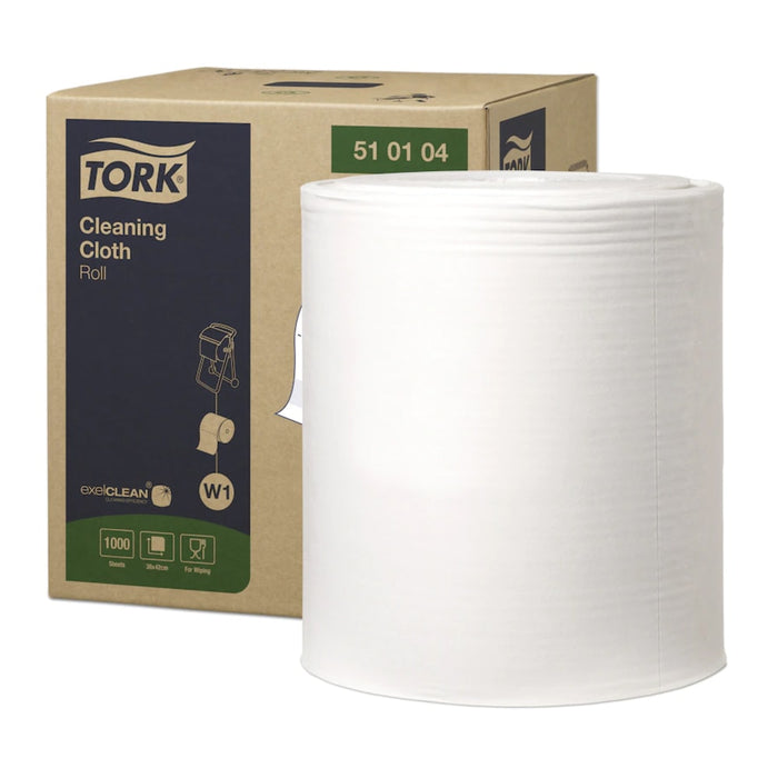 Tork Reinigungstücher weiss Grossrolle