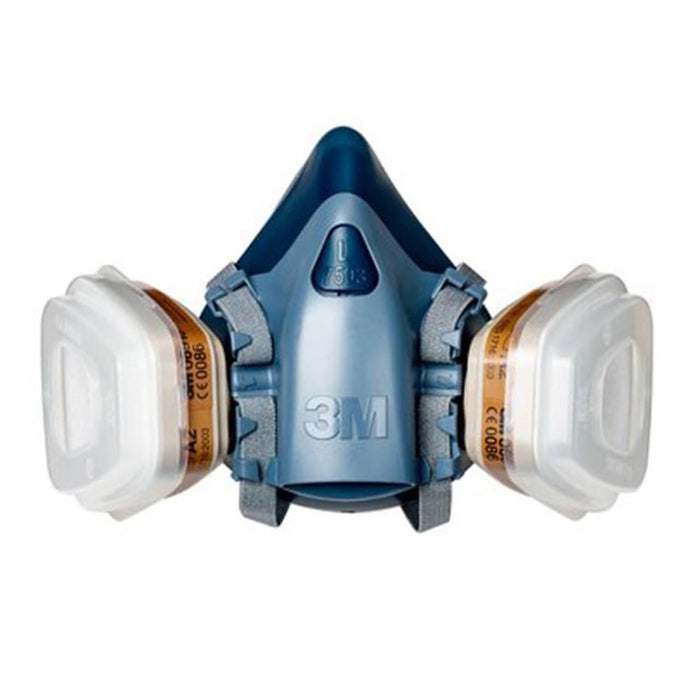 3M Farbspritzmasken-Set (Large) Serie 7500 A2:P3