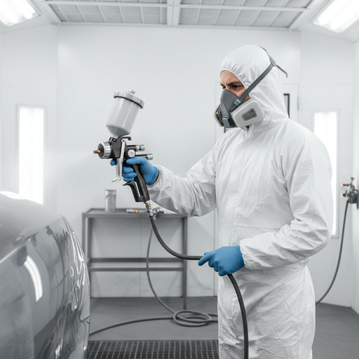 SATA PHASER Jet 5000 B in use