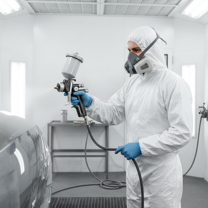 SATA PHASER Jet 5000 B in use